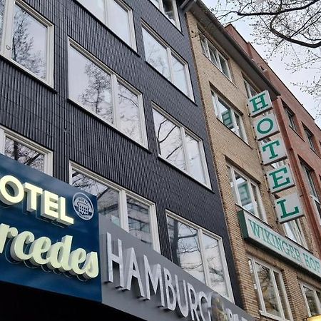 Hotel Mercedes/Centrum Хамбург Екстериор снимка